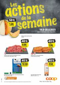 Prospectus Coop Supermarché Granges-Marnand : Coop reklamblad
