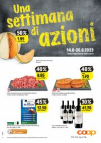 Prospectus Coop Supermarch&eacute; Giubiasco : Coop reklamblad