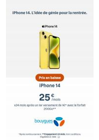 Prospectus Bouygues Telecom BASTIA 45 BOULEVARD PAOLI : Offres Bouygues Telecom!