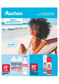 Prospectus Auchan GUILHERAND-GRANGES : Les bons plans d'ao&ucirc;t.