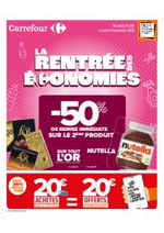 Prospectus Carrefour : LA RENTRÉE DES ÉCONOMIES