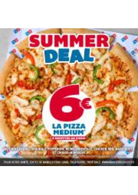 Prospectus Domino's pizza MONTEREAU-FAULT-YONNE : Summer deal