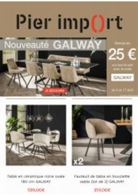 Prospectus Pierimport Perpignan : Nouveauté GALWAY