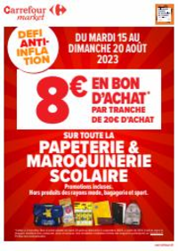 Prospectus Carrefour Market LOCMINE : 8 euros en bon d'achat