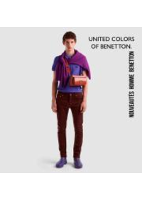 Prospectus United Colors Of Benetton VALENCIENNES : Nouveautés  Homme Benetton