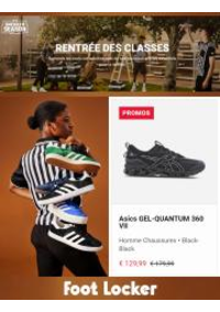 Prospectus Foot Locker Nice 31 Avenue Jean Médecin : Rentrée des Classes