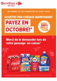 Prospectus Carrefour Market BOURBOURG : Défi anti-inflation