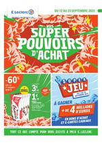 Prospectus E.Leclerc : VOS SUPER POUVOIRS D'ACHAT