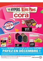 Prospectus Cora : Le mois incorayable n°3