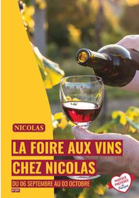 Prospectus NICOLAS CAEN : LA FOIRE AUX VINS CHEZ NICOLAS