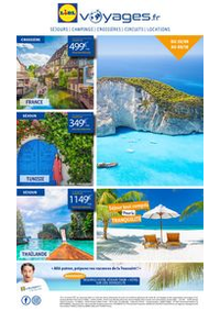 Prospectus Lidl SANNOIS : Lidl Voyages