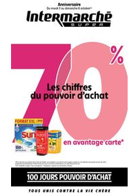 Prospectus Intermarché Super Rouffach : 70% Les chiffres du pouvoir d'achat