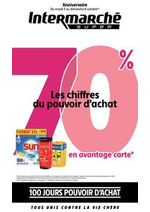 Prospectus Intermarché Super : 70% Les chiffres du pouvoir d'achat
