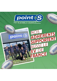 Prospectus Point S METZ : Nos adhérents supportent aussi le XV de franche
