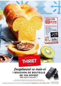 Prospectus Thiriet BOULOGNE BILLANCOURT : Catalogue Maison Thiriet