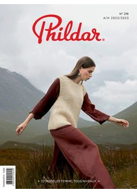 Prospectus Phildar Paris 5e : 32 MODÈLES FEMME, TOUS NIVEAUX