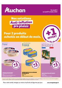 Prospectus Auchan Semécourt Metz : Découvrez les produits offerts en fin de mois !