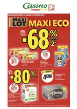 Prospectus Géant Casino : MAXI LOT MAXI ECO