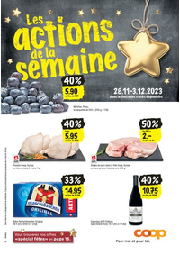 Prospectus Coop Supermarché Boncourt : Coop reklamblad