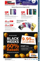 Prospectus Inter Discount : BLACK WEEKS 60% Rabatt