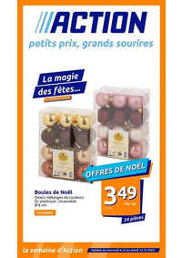 Prospectus Action Mondeville : Offres de Noël