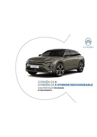 Prospectus Citroen LE BUISSON DE CADOUIN : C5 X HYBRIDE &amp; C5 X - Versions et caractéristiques