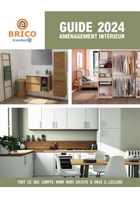 Prospectus Brico E.Leclerc : Guide AmÉnagement IntÉrieur