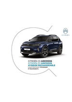 Prospectus  : CITROËN C5 AIRCROSS HYBRIDE RECHARGEABLE