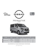 Prospectus Nissan : Nissan Primastar Combi