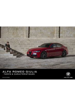 Prospectus  : Alfa Romeo GIULIA