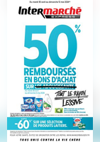 50 % REMBOURSES EN BONS D'ACHAT - Intermarché Express