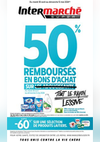 50 % REMBOURSES EN BONS D'ACHAT - Intermarché Super