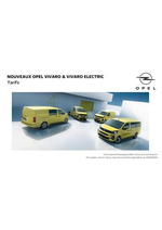 Promos et remises  : Opel Vivaro Electric