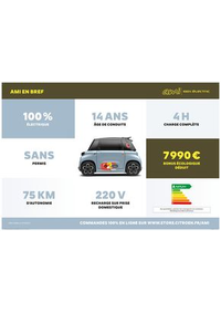 Prospectus Citroen SAINT URCIZE : AMI ÉLECTRIQUE