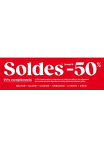 Promos et remises  : SOLDES jusqu'à -50 %