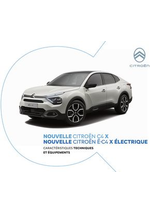 Prospectus Citroen : Citroën Ë-C4 X ÉLECTRIQUE Caractéristiques