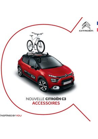 Prospectus Citroen TREIGNAC : Citroën C3 Brochure Accessoires