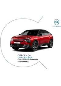 Prospectus Citroen CLAMECY : Citroën Ë-C4 ÉLECTRIQUE CT NOUVELLE eC4