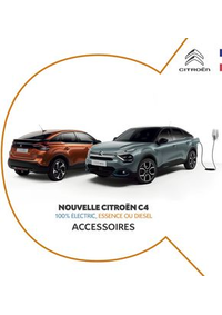 Prospectus Citroen SAINTE GENEVIEVE SUR ARGENCE : Citroën C4 Brochure Accessoires C4