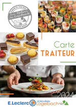 Prospectus E.Leclerc : CARTE TRAITEUR