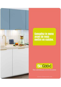 Prospectus SoCoo'c Cherbourg Octeville : Consultez le menu avant de vous mettre en cuisine.