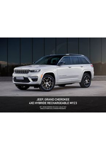 Prospectus  : JEEP GRAND CHEROKEE 4XE HYBRIDE RECHARGEABLE MY23