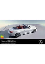 Prospectus Mercedes Benz : Nouveau CLE Cabriolet