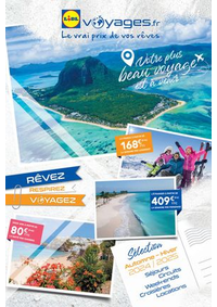 Prospectus Lidl LE BUGUE : Bonnes vacances avec Lidl Voyages !