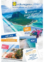 Prospectus  : Bonnes vacances avec Lidl Voyages !