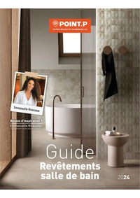 Prospectus Point P BANON : Guide Revêtements salle de Bain 2024