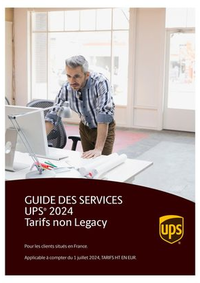 Prospectus UPS Access Point Tarascon Sur Ariège - Rue de la république  : GUIDE DES SERVICES UPS 2024