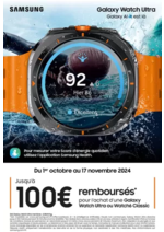 Promos et remises  : Jusqu'à 100€ remboursés avec Samsung