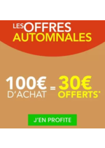 Promos et remises  : Les offres automnales