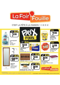 Prospectus La Foir'Fouille Propriano : Notre nouveau catalogue est là, et spoiler alert : les prix sont complètement FOUS !